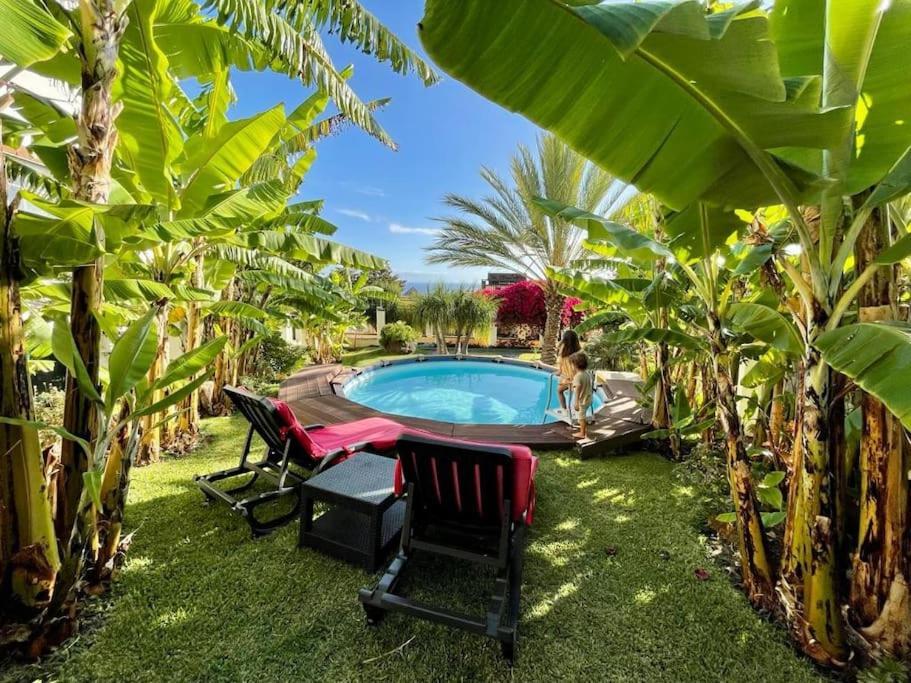 פונשל Private Pool Apt. With Great View מראה חיצוני תמונה